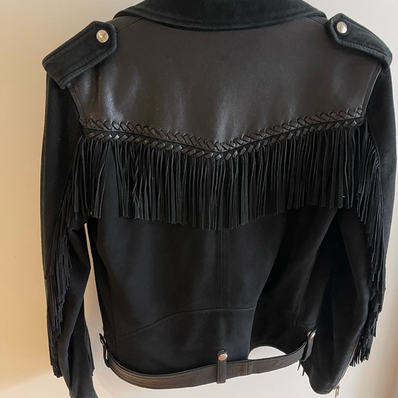 Iro black leather jacket - Picture 4 of 8